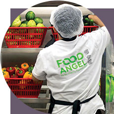 「惜食全方位」食物回收計劃 

Food Angel