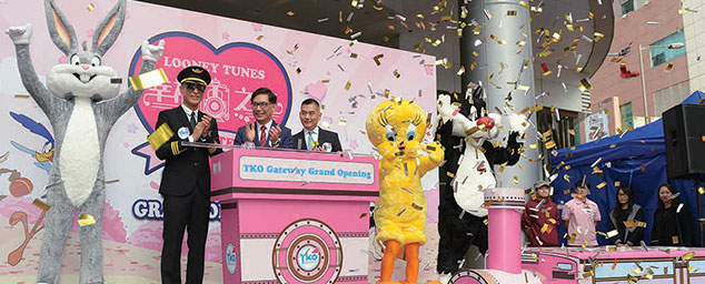 TKO Gateway 化身粉紅列車站 彰顯區內樞紐地位

TKO Gateway Celebrates its Grand Opening

by Transforming into a Blossoming Pink Train Station